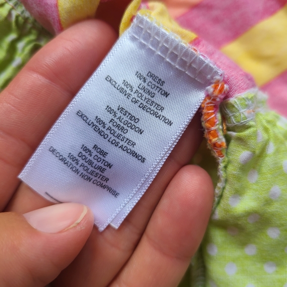 YOUNGLAND rainbow striped ice cream cone dress - Picture 5 of 6